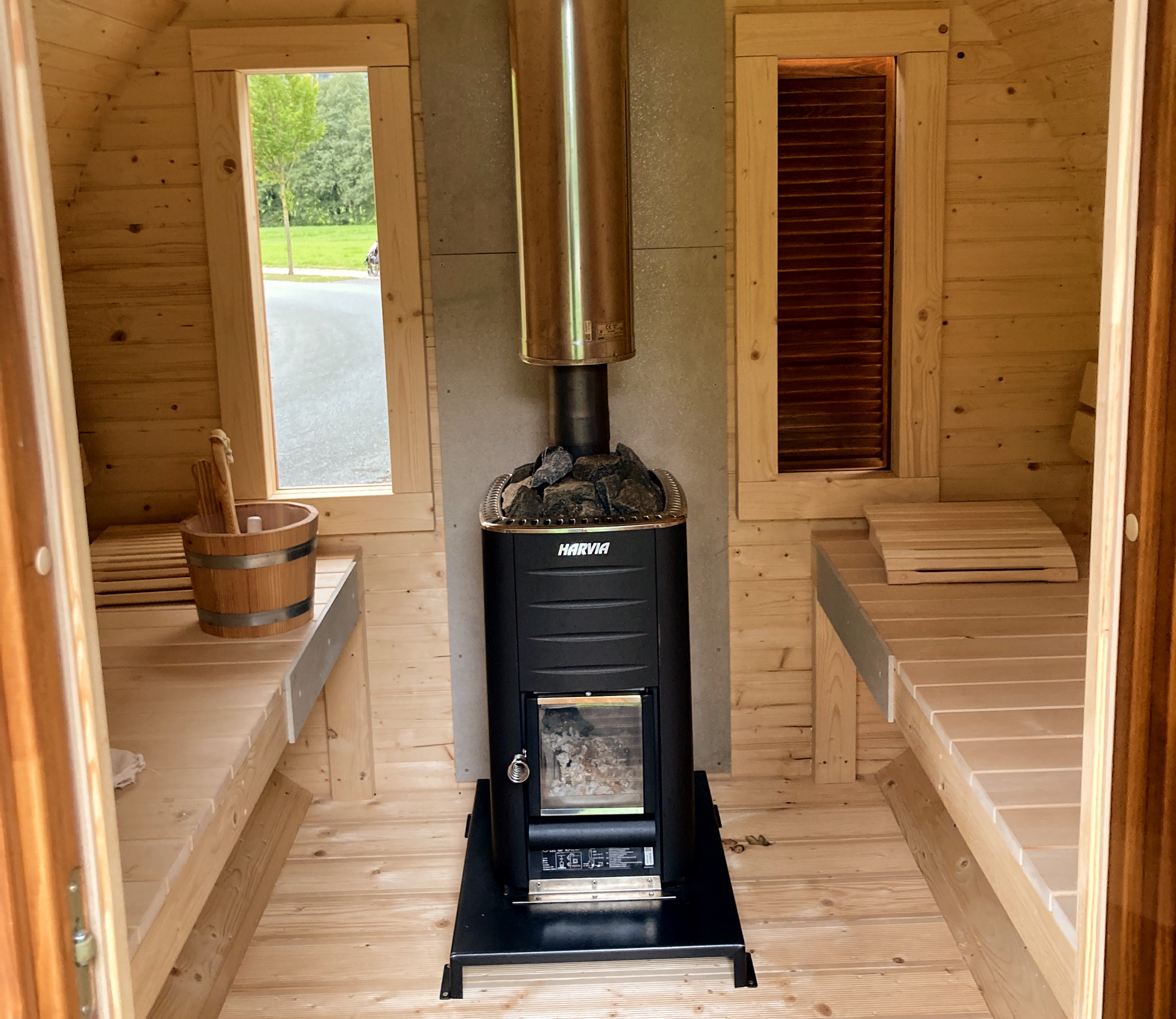 Leistungsstarker Holzofen